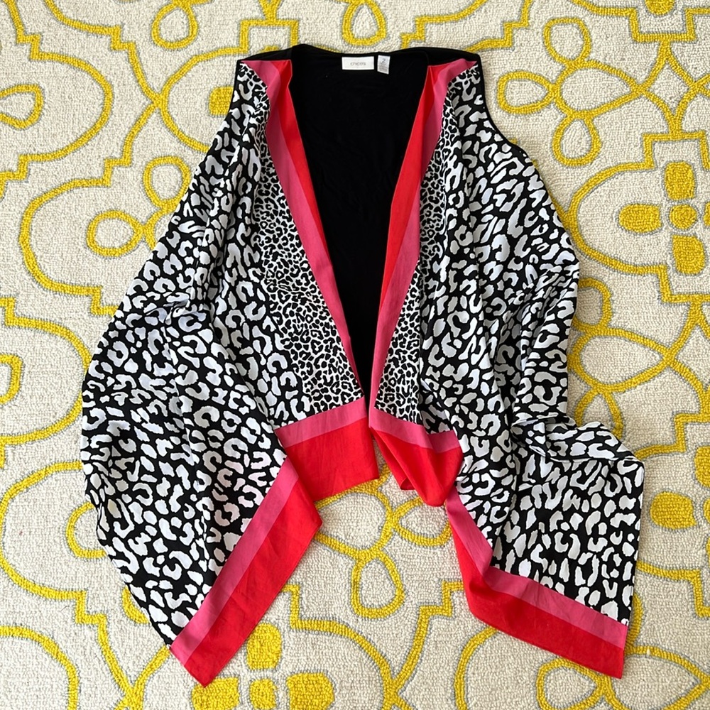 Chico’s Lightweight Flowy Sleeveless Top. Sz 2/L